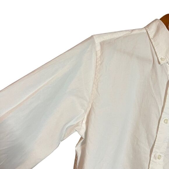 NWT! Gap untucked optic white button down shirt - Picture 9 of 9